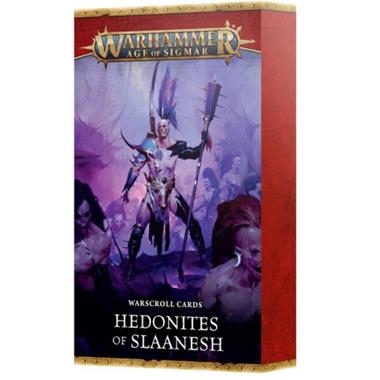 W/S CARDS: HEDONITES OF SLAANESH (ENG) | 5011921275106 | GAMES WORKSHOP