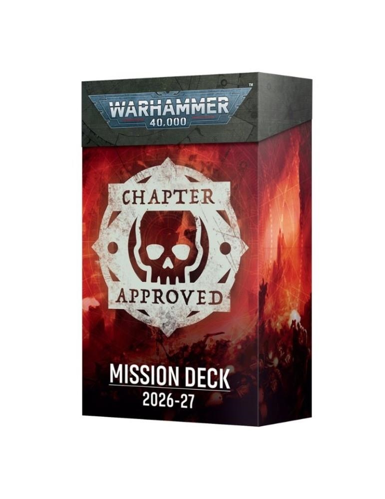 WH40K: CHAPTER APPROVED MISSION DECK ENG | 5011921259632 | GAMES WORKSHOP