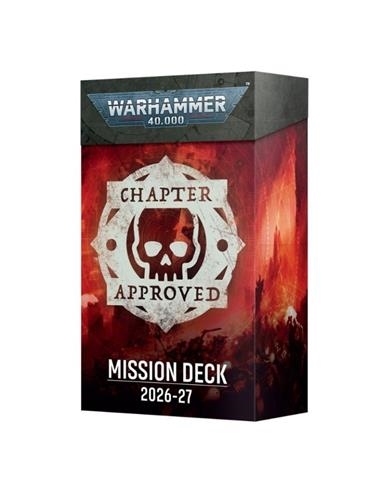 WH40K: CHAPTER APPROVED MISSION DECK ENG | 5011921259632 | GAMES WORKSHOP