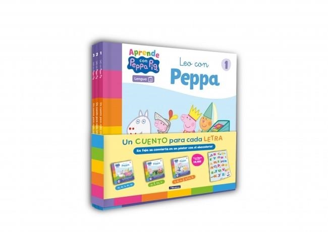 Leo con Peppa Un cuento para cada letra | 9788448874711 | Hasbro
