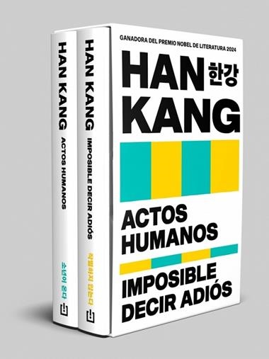 ESTUCHE HAN KANG Contiene Imposible decir adios & Actos humanos | 9788466392624 | Han Kang