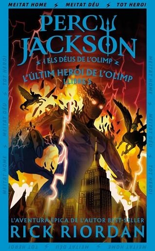 Percy Jackson i els deus de l'Olimp 05 L'ultim heroi de l'Olimp | 9788419868985 | Rick Riordan