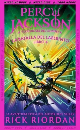 Percy Jackson y los dioses del Olimpo 04 La batalla del laberinto | 9788419868923 | Rick Riordan