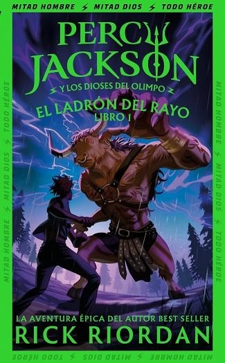 Percy Jackson y los dioses del Olimpo 01 El ladron del rayo | 9788419868909 | Rick Riordan