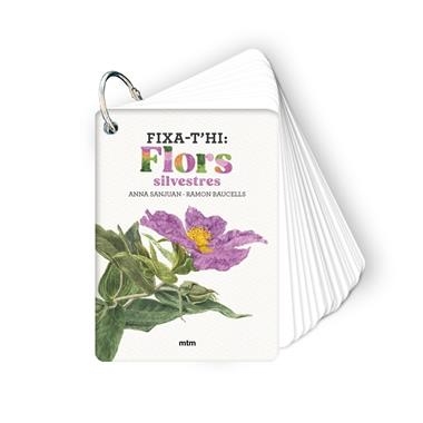 FIXA-T'HI: FLORS SILVESTRES | 9788410407589 | ANNA SANJUAN LLORENS & RAMON BAUCELLS COLOMER