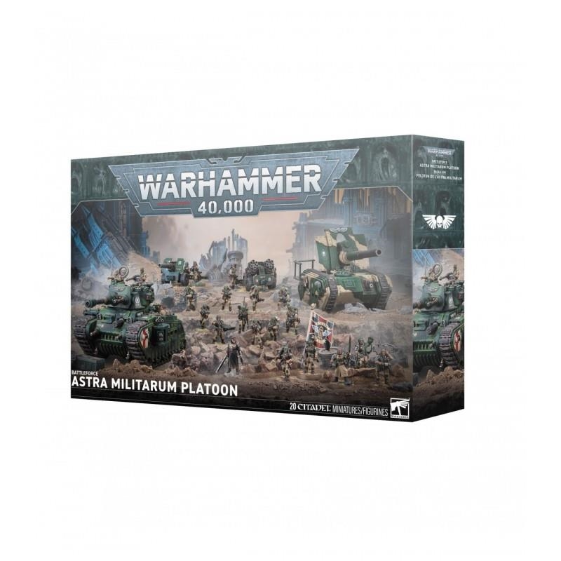 WARHAMMER 40.000 BATTLEFORCE ASTRA MILITARUM PLATOON | 5011921266623 | GAMES WORKSHOP