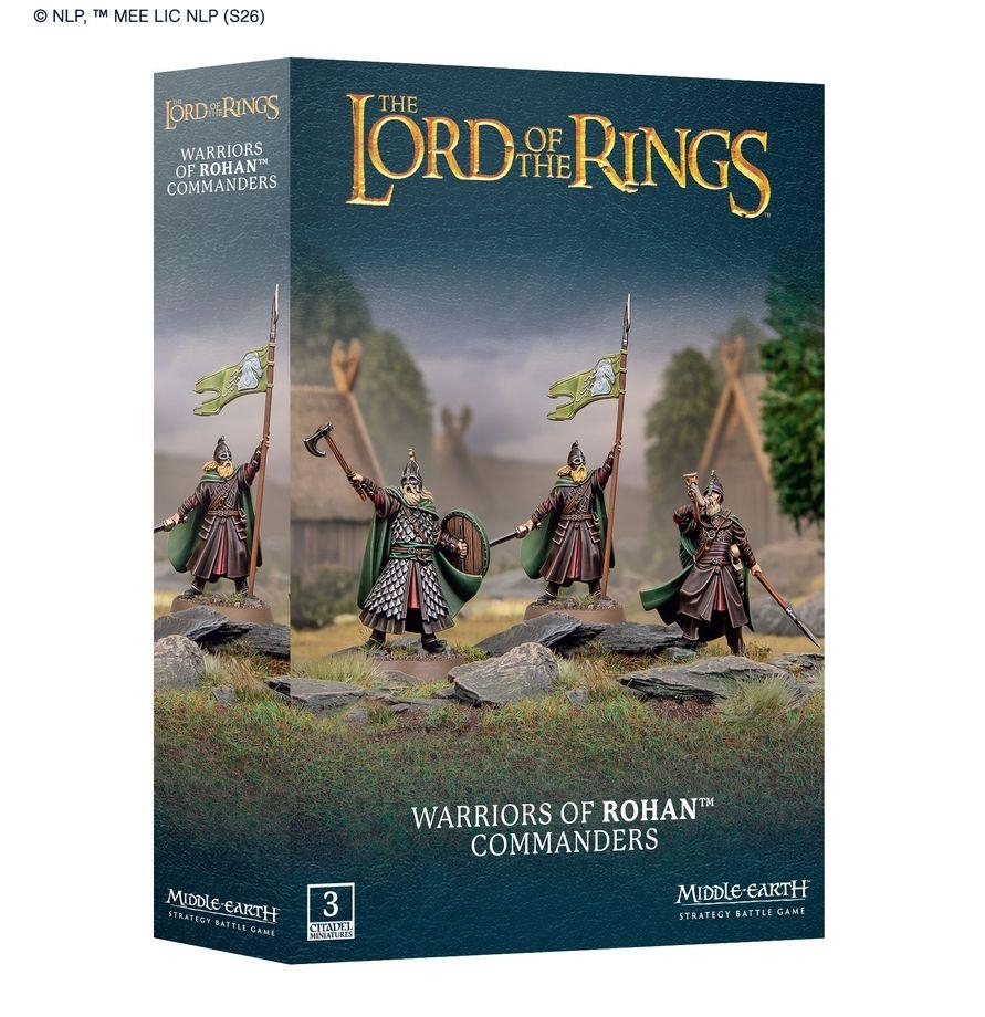 M-E SBG: WARRIORS OF ROHAN COMMANDERS | 5011921245031 | GAMES WORKSHOP