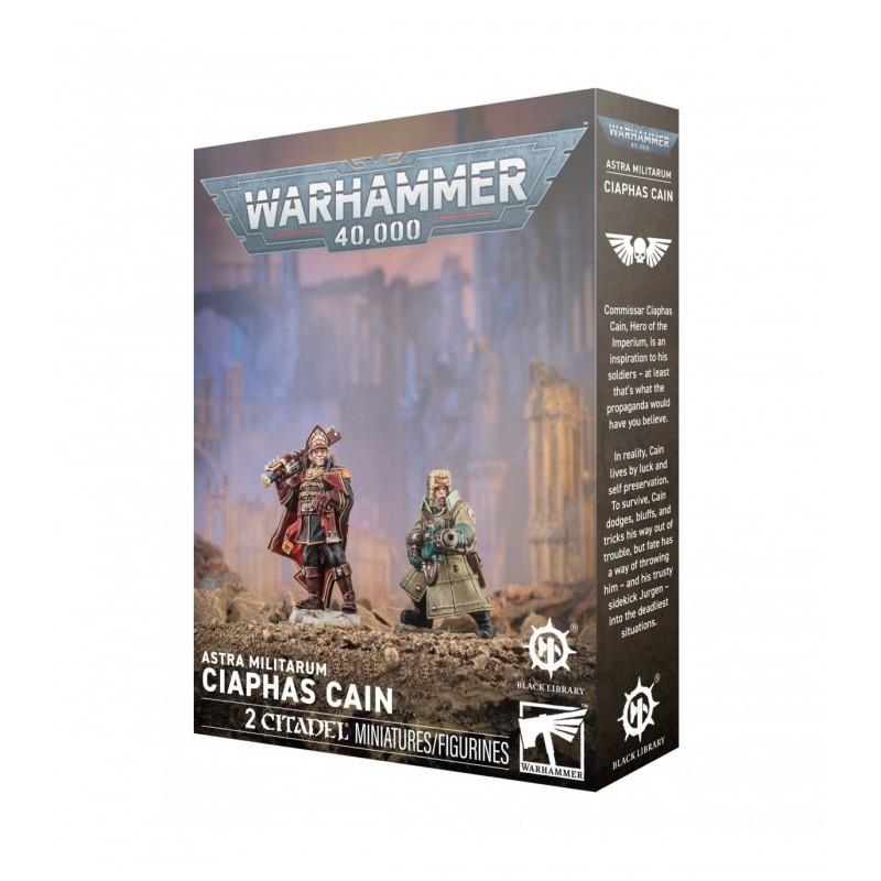 ASTRA MILITARUM: CIAPHAS CAIN | 5011921266630 | GAMES WORKSHOP