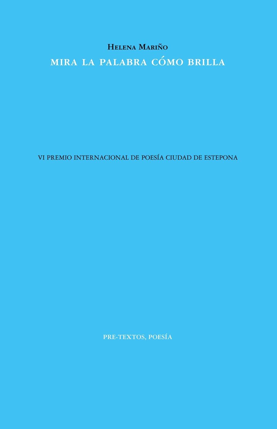 Mira la palabra como brilla | 9791388054372 | Helena Mariño