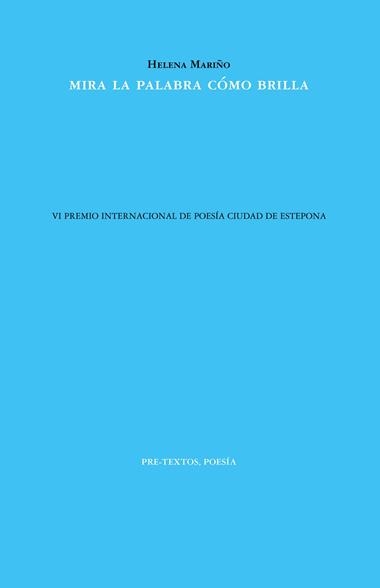 Mira la palabra como brilla | 9791388054372 | Helena Mariño