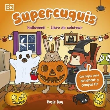 Supercuquis Halloween Libro de colorear | 9780241839331 | Rosie Bay