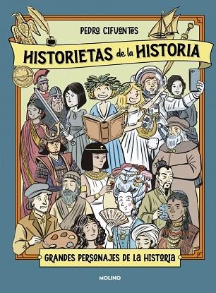 Historietas de la historia 02 Grandes personajes de la historia | 9788427256217 | Pedro Cifuentes