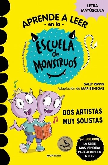 Aprender a leer en la Escuela de Monstruos 24 Dos artistas muy solistas | 9791387724184 | Sally Rippin