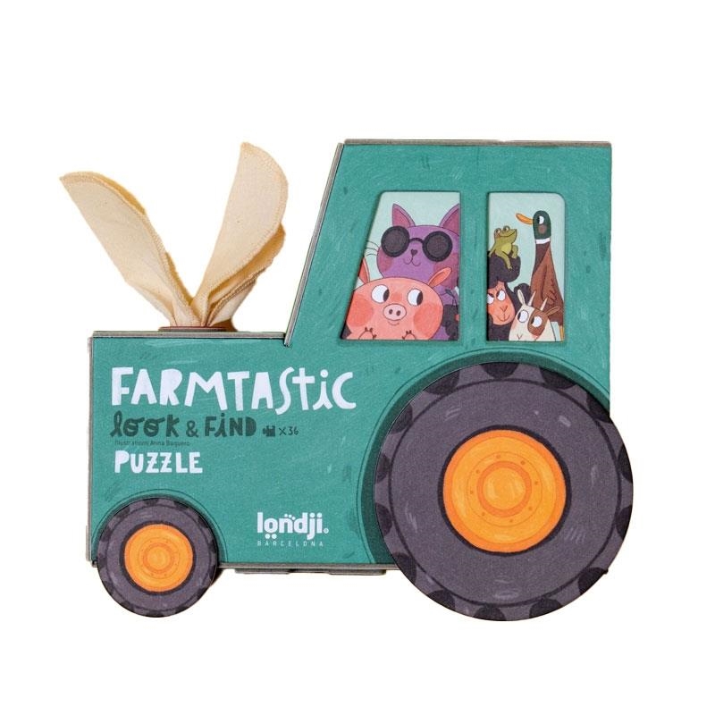 FARMTASTIC LOOK & FIND PUZZLE | 8436580429719 | LONDJI & ANNA BAQUERO