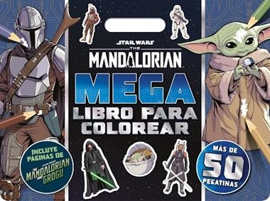 STAR WARS THE MANDALORIAN MEGALIBRO PARA COLOREA | 9788408317906 | STAR WARS