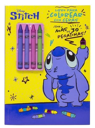 STITCH LIBRO PARA COLOREAR CON CERAS | 9791387526962 | DISNEY
