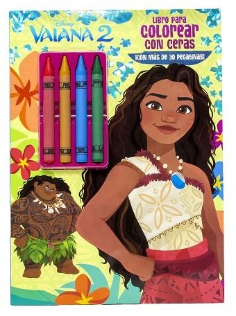 VAIANA 2 LIBRO PARA COLOREAR CON CERAS | 9791387901080 | DISNEY
