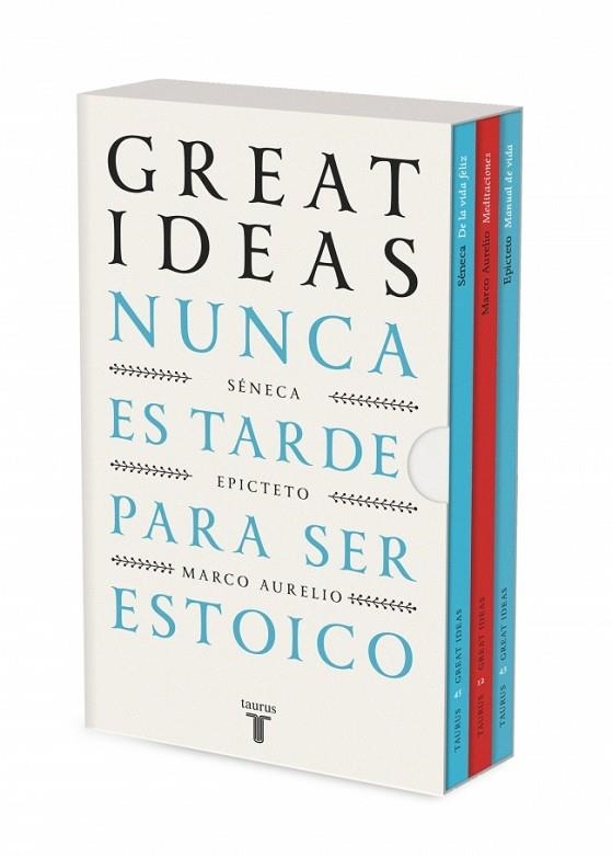 NUNCA ES TARDE PARA SER ESTOICO | 9788430628766 | SENECA & EPICTETO & MARCO AURELIO