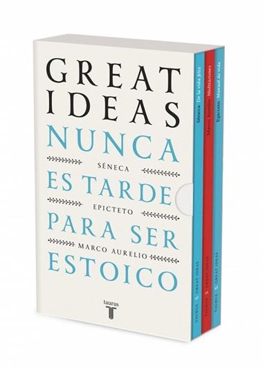 NUNCA ES TARDE PARA SER ESTOICO | 9788430628766 | SENECA & EPICTETO & MARCO AURELIO