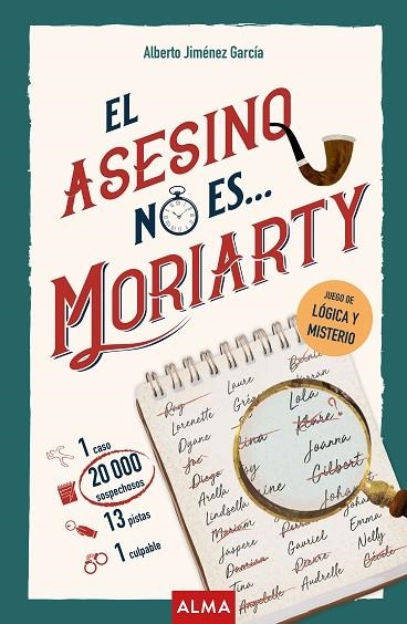 EL ASESINO NO ES MORIARTY | 9791388389023 | Alberto Jimenez