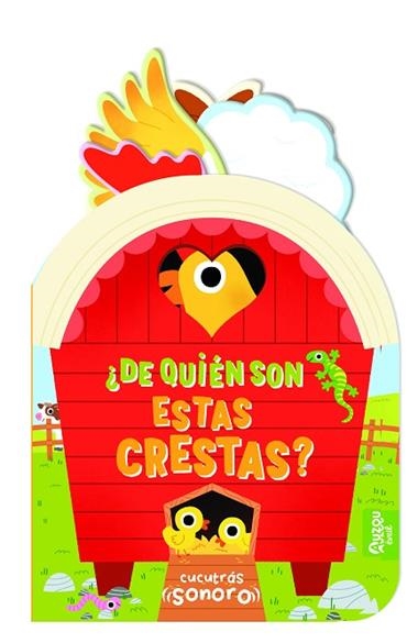 CUCUTRAS DE QUIEN SON ESTAS CRESTAS LIBRO DE SONIDOS Y LENGÜETAS | 9791039511537 | AUZOU