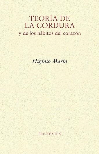 TEORIA DE LA CORDURA | 9791388054402 | Higinio Marin