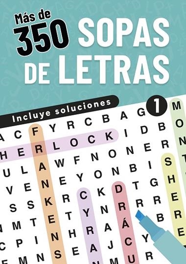MAS DE 350 SOPAS DE LETRAS 01 | 9788466246163 | VVAA