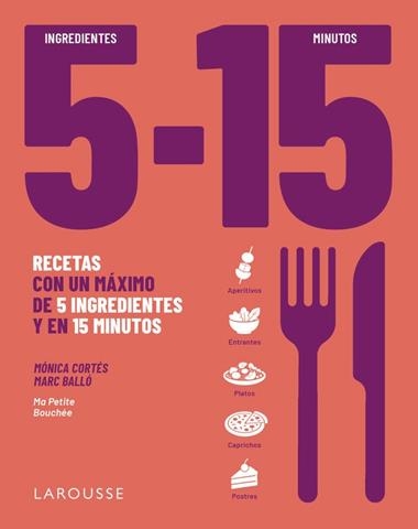 5 INGREDIENTES 15 MINUTOS | 9791388145087 | MONICA CORTES & MARC BALLO COLELL