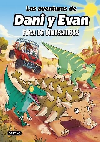 LAS AVENTURAS DE DANI Y EVAN 16 FUGA DE DINOSAURIOS | 9788408326304 | LAS AVENTURAS DE DANI Y EVAN
