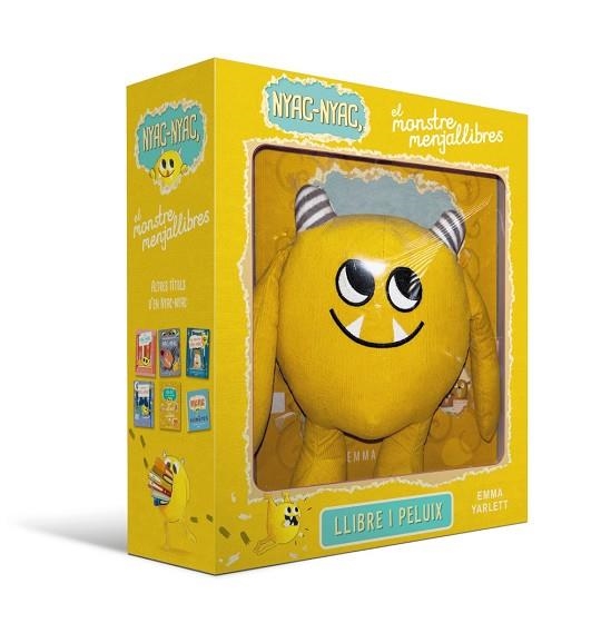 NYAC NYAC EL MONSTRE MENJALLIBRES LLIBRE I PELUIX | 9788413495354 | EMMA YARLETT