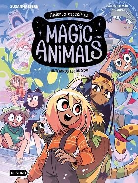 MAGIC ANIMALS MISIONES ESPECIALES 02 EL TEMPLO ESCONDIDO | 9788408326427 | SUSANNA ISERN & CARLES DALMAU & NIL LOPEZ