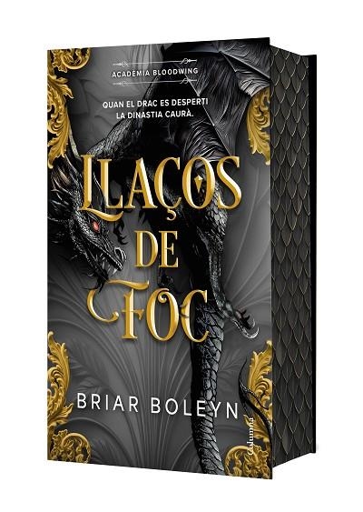 ACADEMIA BLOODWING 02 LLAÇOS DE FOC EDICIO ESPECIAL AMB CANTELLS TINTATS | 9788466435536 | BRIAR BOLEYN