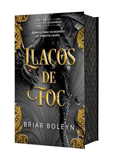 ACADEMIA BLOODWING 02 LLAÇOS DE FOC EDICIO ESPECIAL AMB CANTELLS TINTATS | 9788466435536 | BRIAR BOLEYN