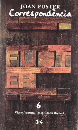 CORRESPONDENCIA JOAN FUSTER | 9788475026725 | JOAN FUSTER