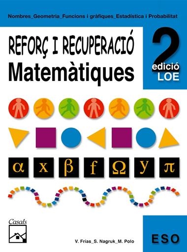 REFORÇ DE MATEMATIQUES 2 ESO | 9788421833315 | VV.AA.