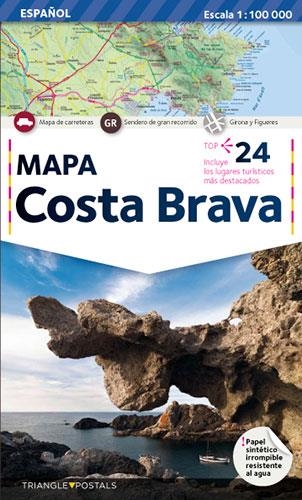 MAPA COSTA BRAVA ESPAÑOL 1:100 000 | 9788484781523 | VVAA