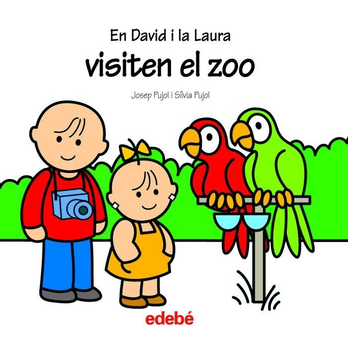 DAVID I LA LAURA VISITEN EL ZOO, EN | 9788423674244 | PUJOL, JOSEP I SILVIA