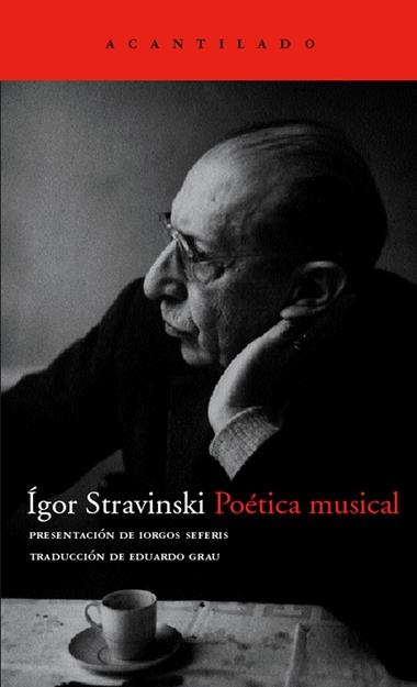 POETICA MUSICAL | 9788496489370 | IGOR STRAVINSKI