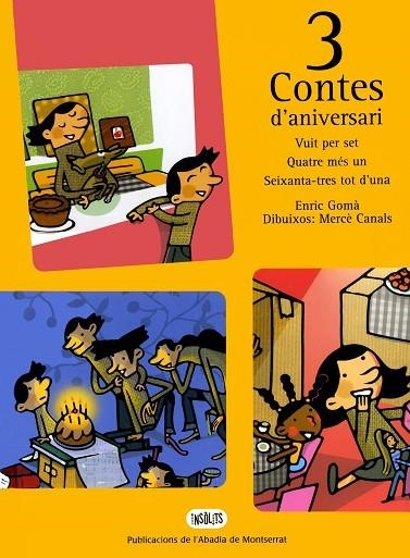 3 CONTES D'ANIVERSARI | 9788484157984 | GOMA, ENRIC/CANALS, MERCE
