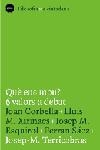 QUE ENS MOU? 6 VALORS A DEBAT | 9788496499553 | TERRICABRAS JOSEP- MARIA I ALTRES