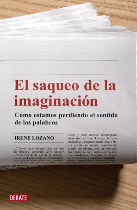 EL SAQUEO DE LA IMAGINACION | 9788483067741 | LOZANO, IRENE