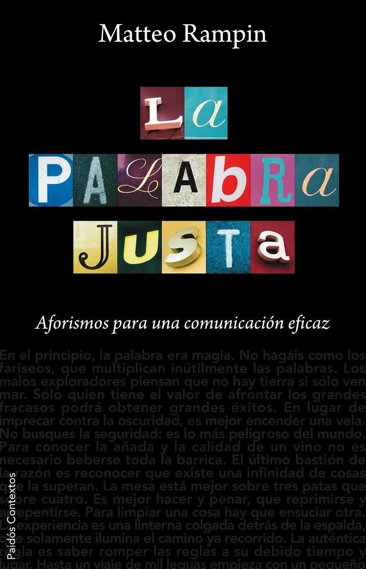 PALABRA JUSTA, LA | 9788449323065 | RAMPIN, MATTEO