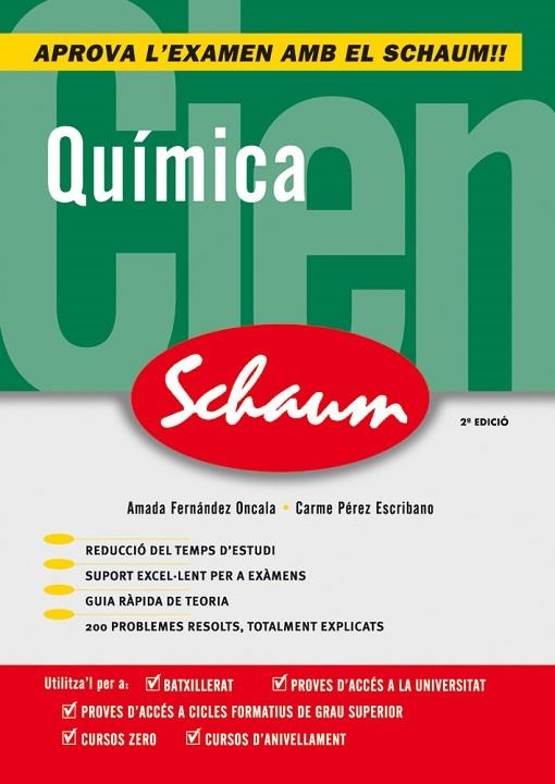 QUIMICA (CAT) SCHAUM | 9788448198527 | FERNANDEZ ONCALA, AMADA