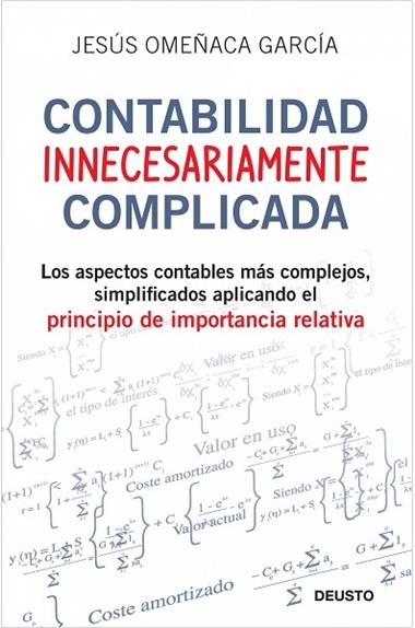 CONTABILIDAD INNECESARIAMENTE COMPLICADA | 9788423427703 | OMECAÑA GARCIA, JESUS
