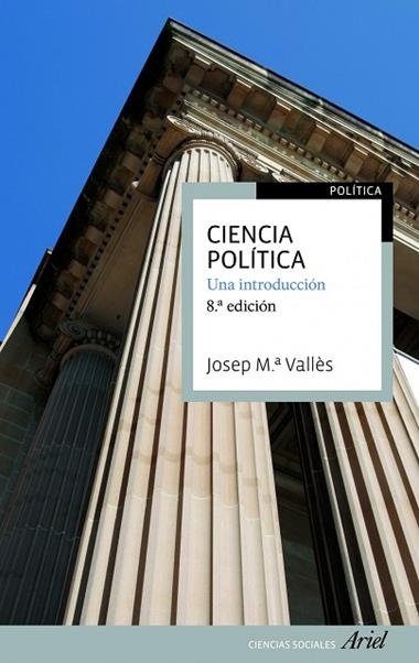 CIENCIA POLITICA | 9788434417175 | VALLES, JOSEP Mª
