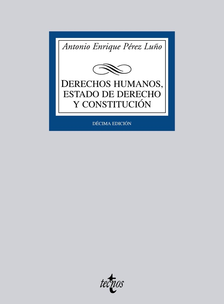 DERECHOS HUMANOS ESTADO DE DERECHO Y CONSTITUCION | 9788430951352 | PEREZ LUÑO, A. E.
