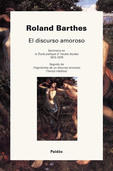 EL DISCURSO AMOROSO | 9788449324802 | BARTHES, ROLAND